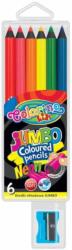 Penta Collection Colorino NEON JUMBO kerek 6db-os színesceruzakészlet