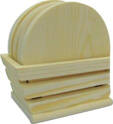 Penta collection Poháralátét tartóval, 11, 5 x 6 x 6, 5 cm, kerek