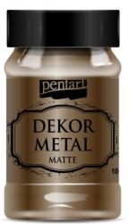 Pentart Dekormetál matt 100 ml csokoládé