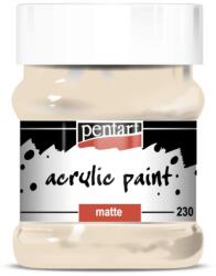 Pentart Matt akrilfesték 230 ml bézs