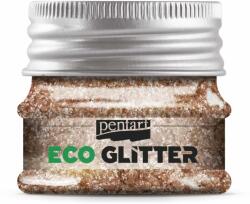 Pentart Eco Glitter rózsaarany, finom min. 15 g