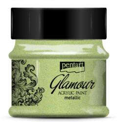 Pentart Glamour metál 50 ml zöldarany