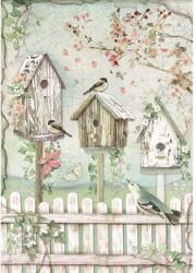 Stamperia Dekupázs rizspapír A4 csom. - Fészkek