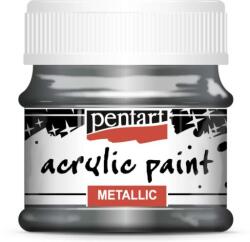 Pentart Metál akrilfesték 50 ml rokokóezüst