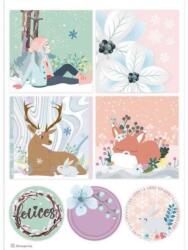 Stamperia Dekupázs rizspapír A4 csom. - Bicikli