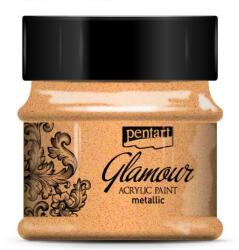 Pentart Glamour metál 50 ml vörösarany