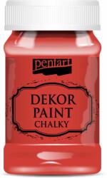 Pentart Dekor krétafesték 100 ml piros
