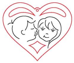 Penta collection Fafigura, 5 db/csomag - szivecske 39