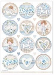 Stamperia A4 rizspapír csom. - Kisfiú