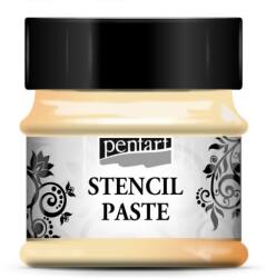 Pentart Stencilező paszta gyöngyház 50 ml barack