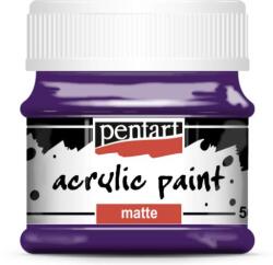 Pentart Matt akrilfesték 50 ml ametiszt