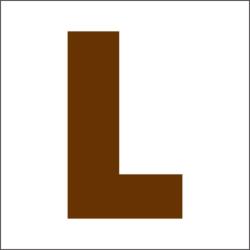 Penta collection Fabetű 45mm, 10 db/csomag L