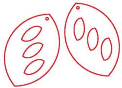 Penta collection Fafigura, 6 db/csomag - füli alap 222