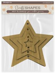 Stamperia MDF figurák : The Owl's House stars