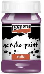 Pentart Matt akrilfesték 100 ml sötétlila 2108
