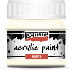 Pentart Matt akrilfesték 50 ml elefántcsont
