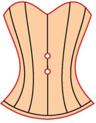 Penta collection Fafigura gomb 36 - fűző 10 db/csomag