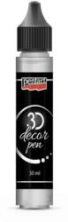 Pentart 3D dekortoll 30 ml ezüst