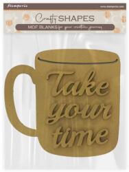 Stamperia KLSM66 - MDF figurák: Whispering woods cup