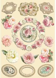 Stamperia Színes fafigurák A5 - Precious