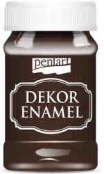 Pentart Dekor Zománcfesték 100 ml barna