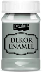 Pentart Dekor Zománcfesték 100 ml olajfazöld