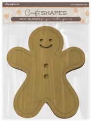 Stamperia MDF figurák : Candy Christmas gingerbreads