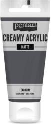 Pentart Krémes akrilfesték matt 60 ml ólomszürke