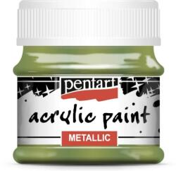 Pentart Metál akrilfesték 50 ml zöld