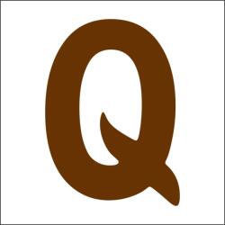 Penta collection Fabetű 25mm, 8 db/csomag Q