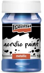 Pentart Metál akrilfesték 100 ml kék