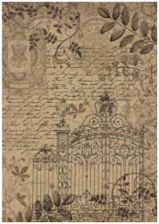 Stamperia A4 rizspapír csom. - Old Lace gate