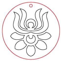 Penta collection Fafigura, 6 db/csomag - füli alap 291