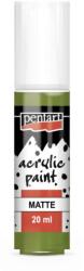 Pentart Matt akrilfesték 20 ml oliva