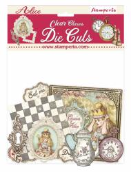 Stamperia Átlátszó kivágott formák - Alice Charms