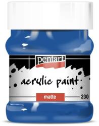 Pentart Matt akrilfesték 230 ml kék
