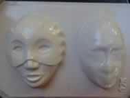 Penta collection Gipszkiöntő forma, normál - Farsangi női álarc könnyített