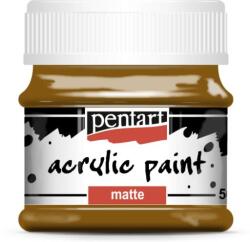 Pentart Matt akrilfesték 50 ml világosbarna