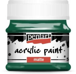 Pentart Matt akrilfesték 50 ml fenyőzöld