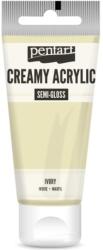 Pentart Krémes akrilfesték selyemfényű 60 ml elefántcsont