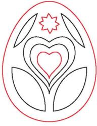 Penta collection Fafigura, 5 db/csomag - tojás 244