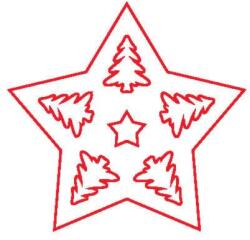 Penta collection Fafigura, 5 db/csomag - csillag 198