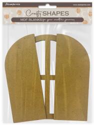 Stamperia MDF figurák: Golden Harmony Window