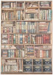 Stamperia A4 rizspapír csom. - Venice City of Art vintage books