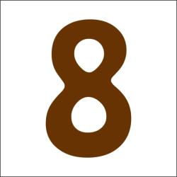 Penta collection Fabetű 25mm, 8 db/csomag 8