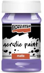 Pentart Matt akrilfesték 100 ml ibolyalila
