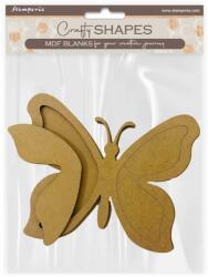 Stamperia MDF figurák: House of Roses papillons