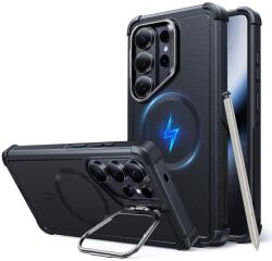 ESR Carcasa ESR Cyber Tough cu MagSafe si Kickstand compatibila cu Samsung Galaxy S26 Ultra, Negru (4894240295816)