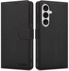 Tech-Protect Carcasa Tech-Protect Wallet compatibila cu Samsung Galaxy S26, Black / Red (5906302390403)