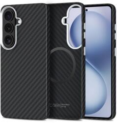 Tech-Protect Carcasa Tech-Protect Ion Carbon cu MagSafe compatibila cu Samsung Galaxy S26, Negru (5906302390519)